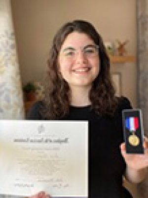 Erin Olson - DAR Citizenship Medal Winner